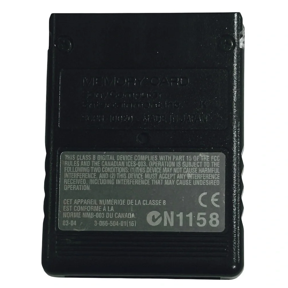 Sony PS2 Memory Card 8MB MagicGate OEM Genuine SCPH-10020 Tested Working